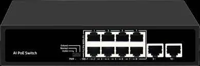 ZX900-AF-82N 10-port 10/100M AI PoE