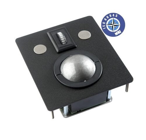 IEC60945 Marine Trackball with Scroll Wheel LTSX50-M