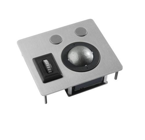 Compact IP68 trackball with scroll wheel MTSX38-M