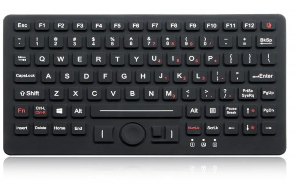Rugged Keyboard K-TEK-M282-FN-BL-NV-151B-SS