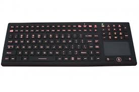 Rugged Keyboard K-TEK-M315TP-FN-MS-BL-NV-151B
